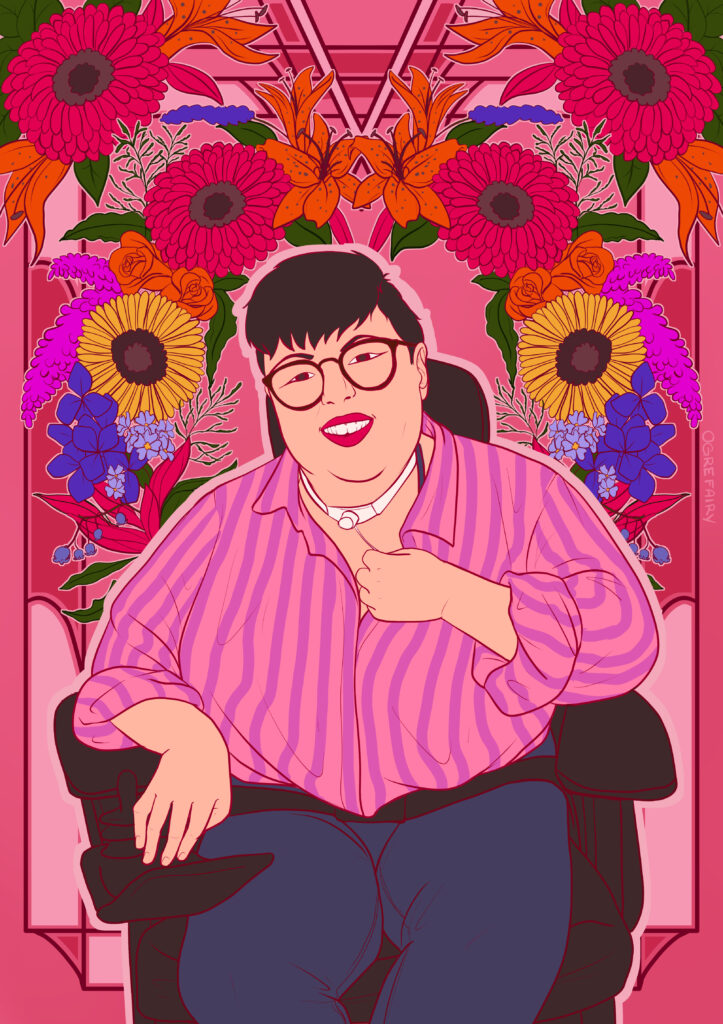 "Stacey Park Milburn Memorial Portrait," Michaela Oteri, 2020